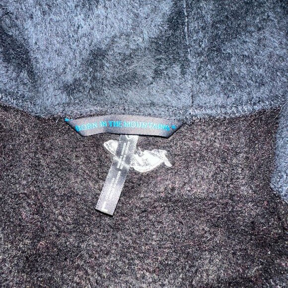 C368 Kuhl Spyrit Jacket sz L black fleece outdoor hiking walking Warm Mid-length - Picture 5 of 8